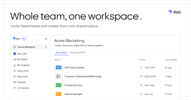 Velo 3.0 screenshot 4