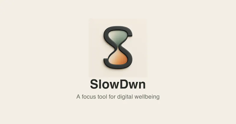 SlowDwn screenshot 1