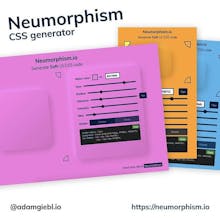 Neumorphism/Soft UI CSS Shadow Generator gallery image
