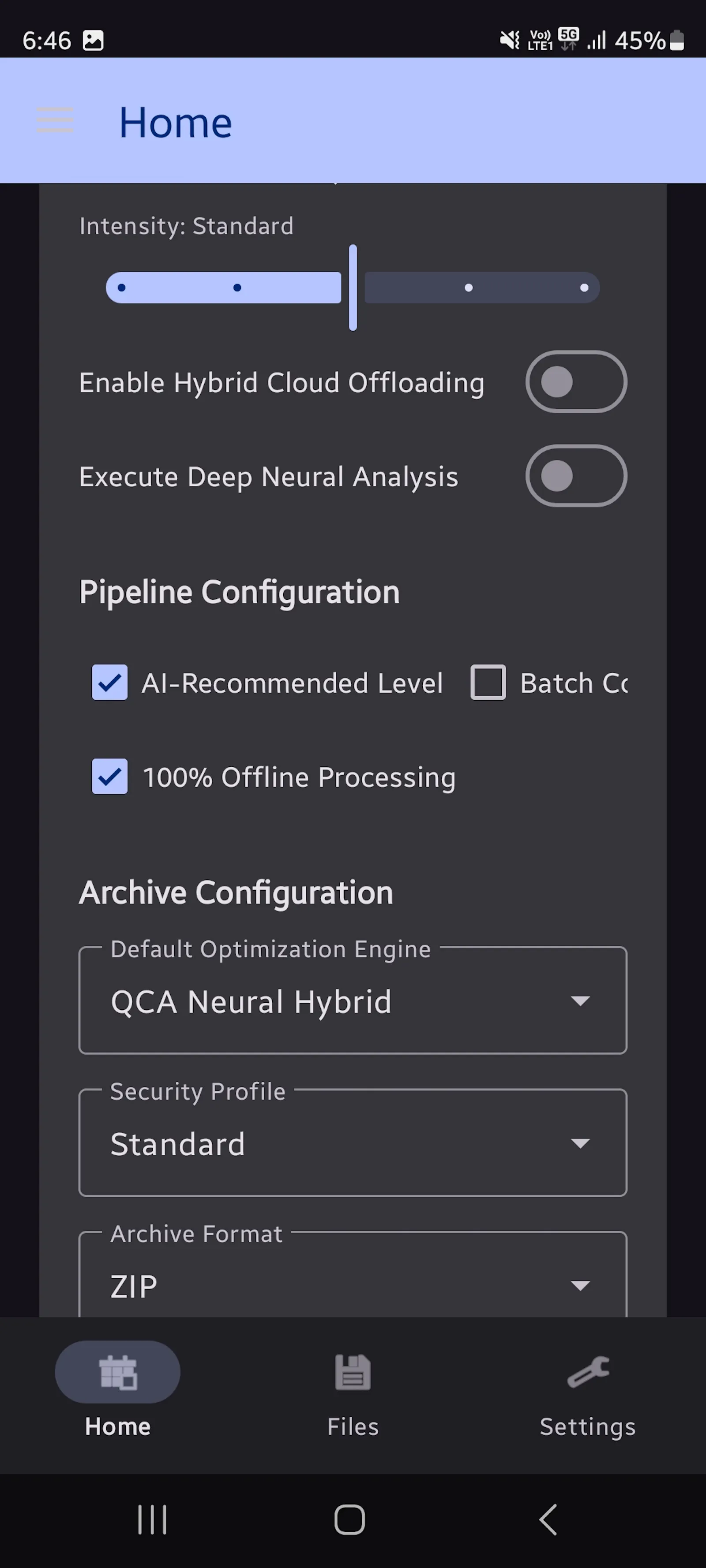 Optimind compress and Archiver  screenshot 7