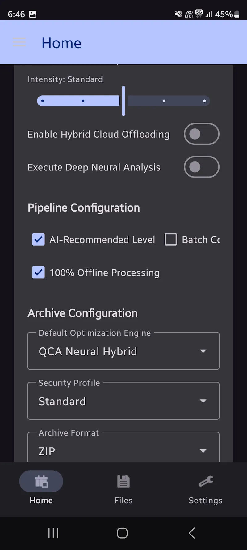 Optimind compress and Archiver  screenshot 7