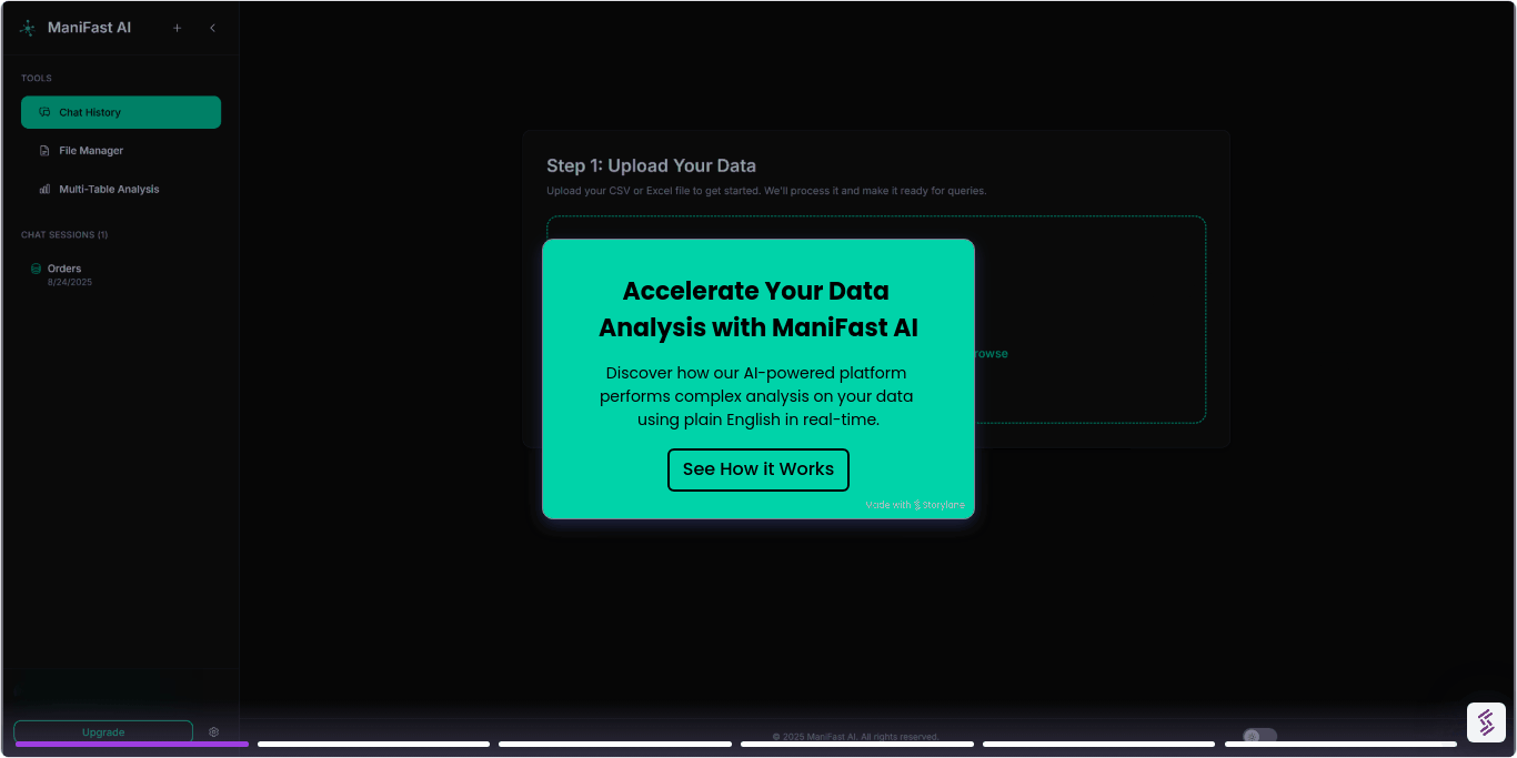 ManiFast AI | AI-powered data analytics gallery image