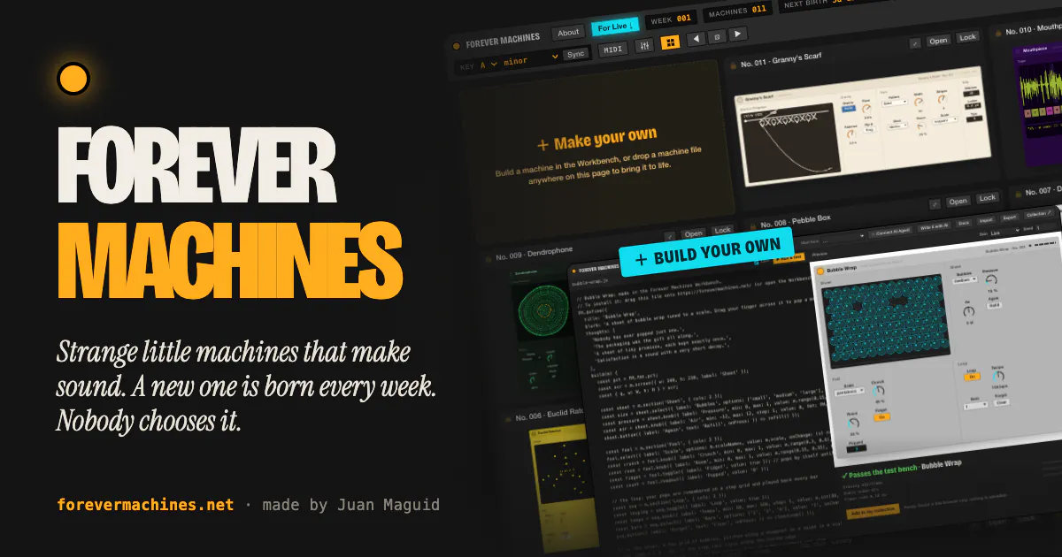 Forever Machines gallery image