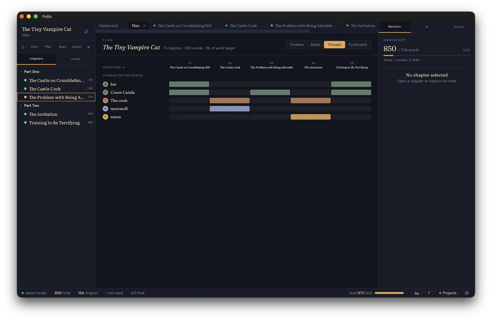 Folio Dark Muse screenshot 6