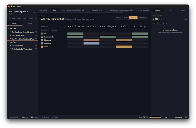 Folio Dark Muse screenshot 6