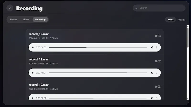 Capture Library screenshot 6