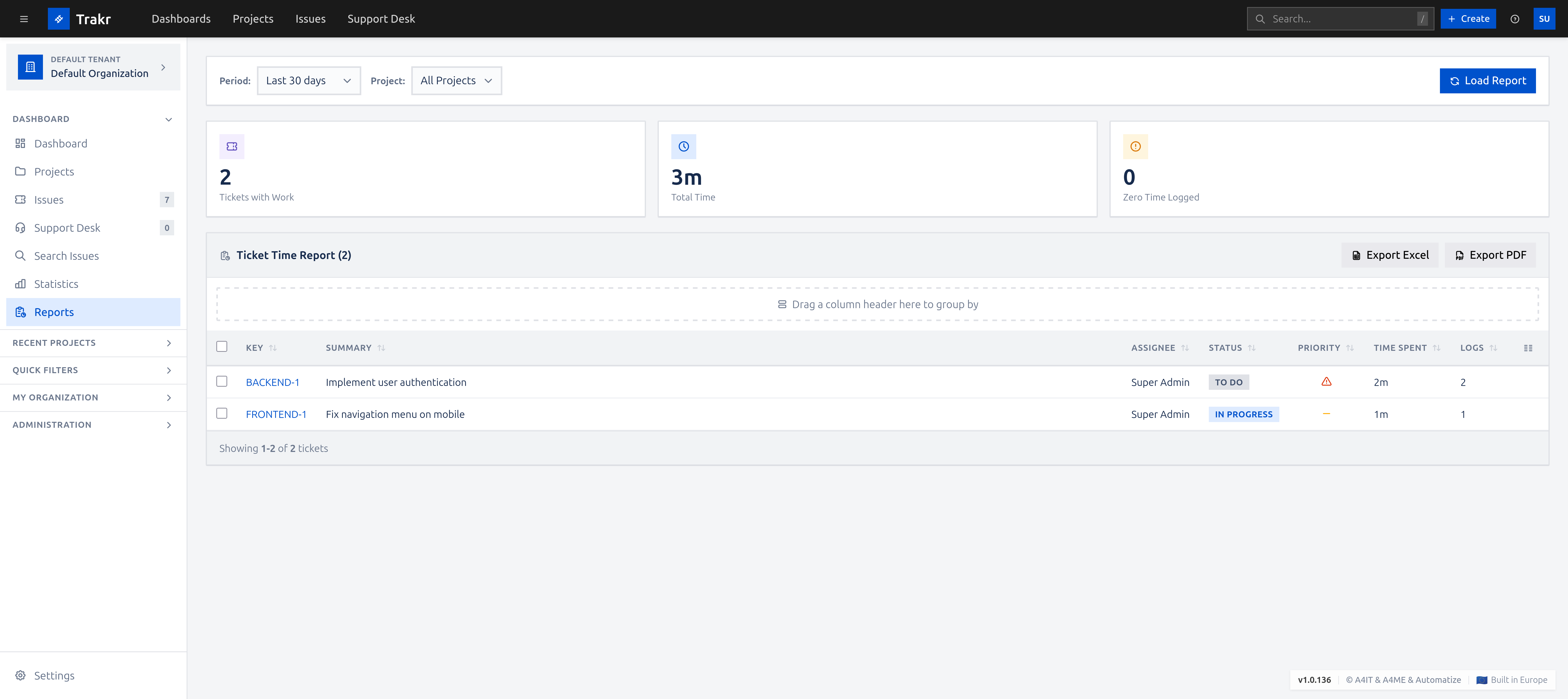 Trakr - Screenshot 4 showing product features and functionality