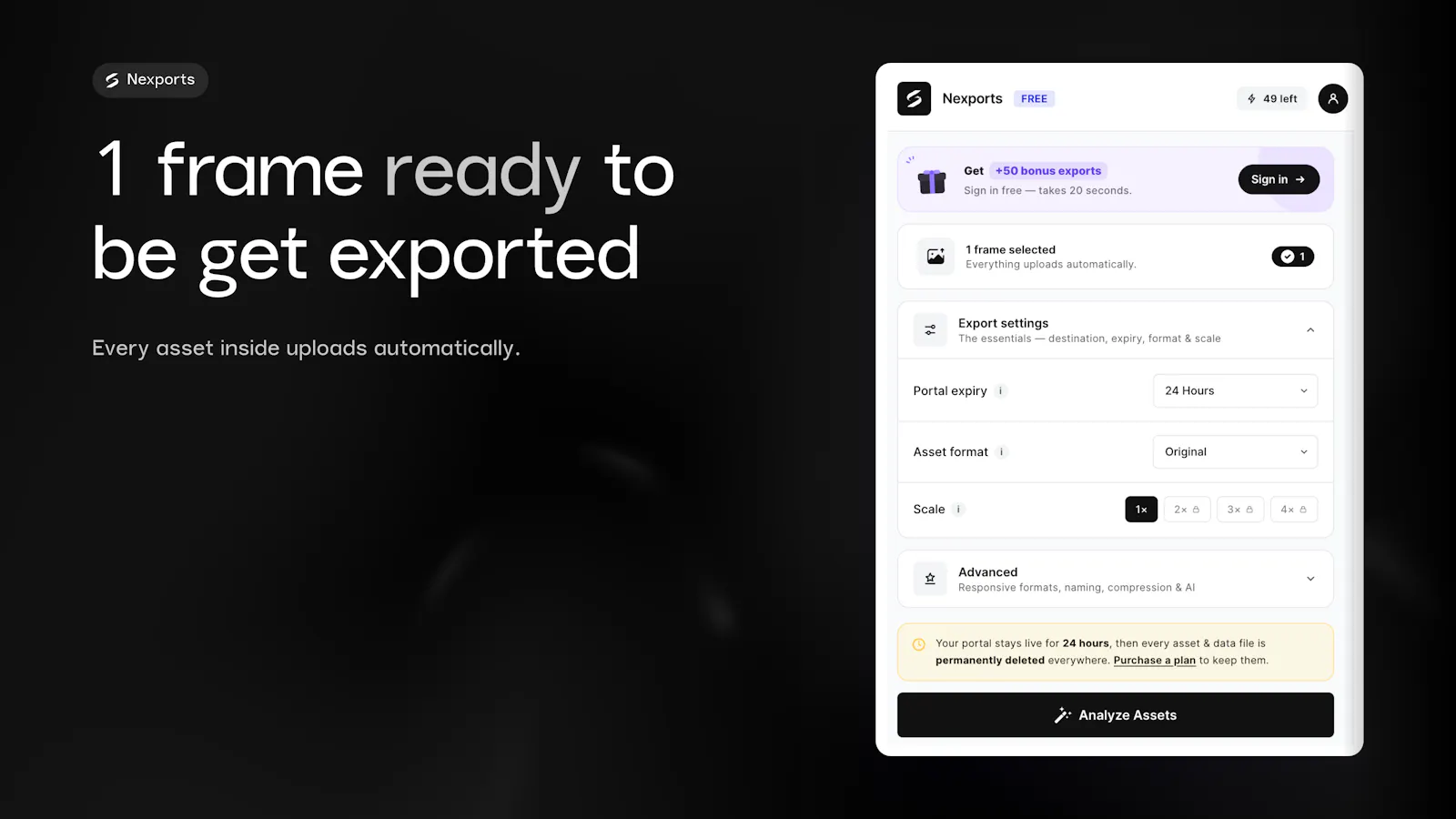 Nexports screenshot 3