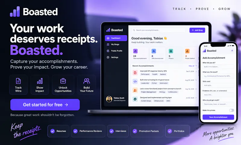 Boasted.io screenshot 1