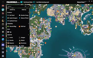 Palworld Interactive Map gallery image