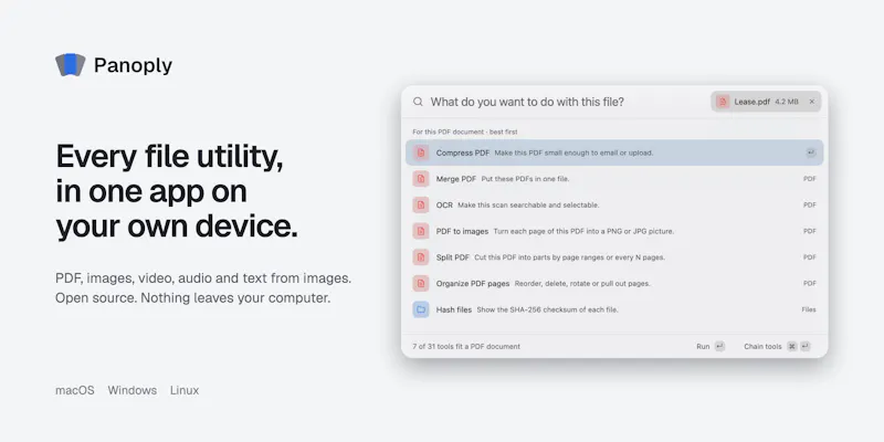 Panoply screenshot 1
