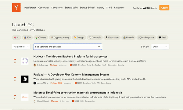 Launch YC - The launchpad for YC startups media 2