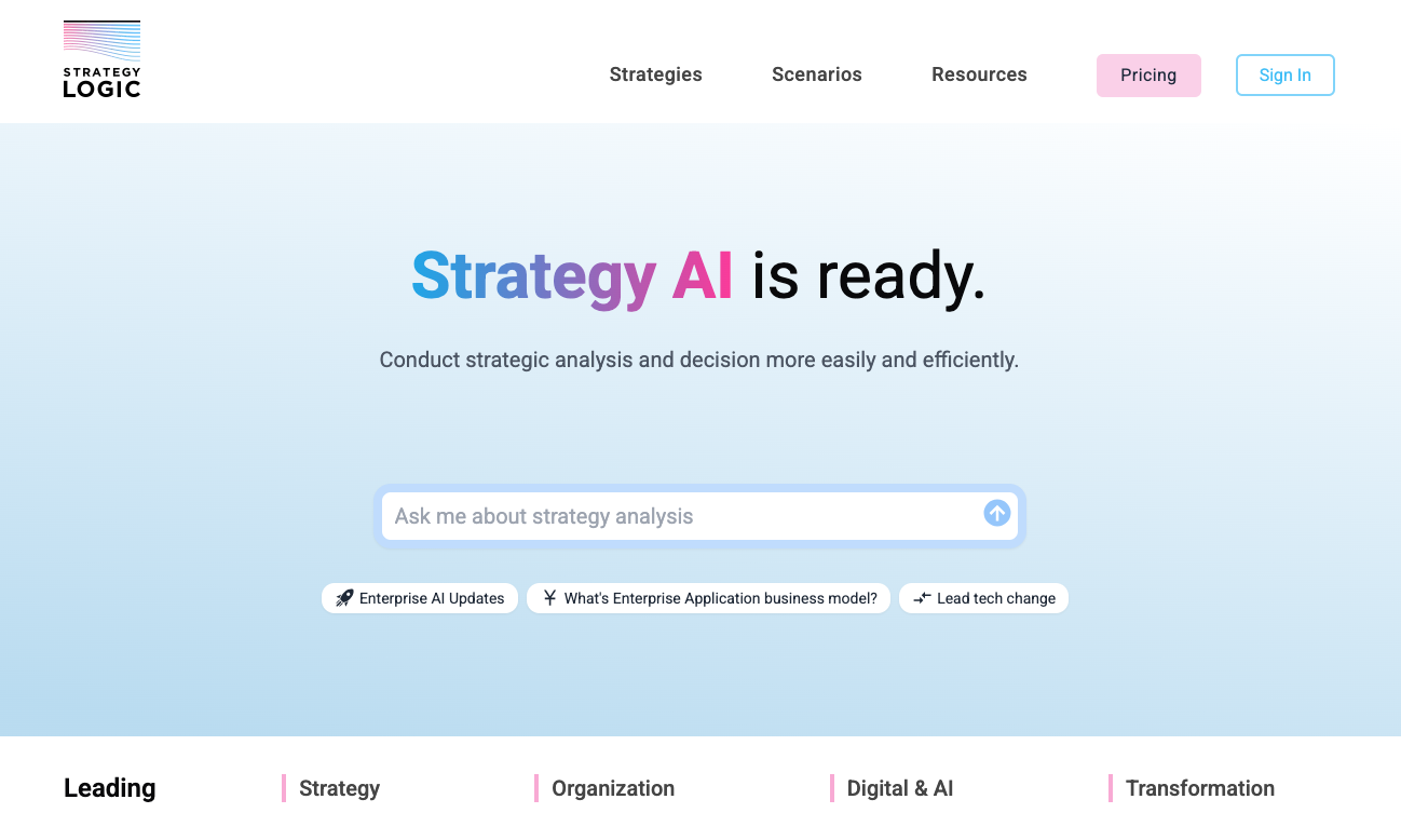StrategyLogic AI media 1