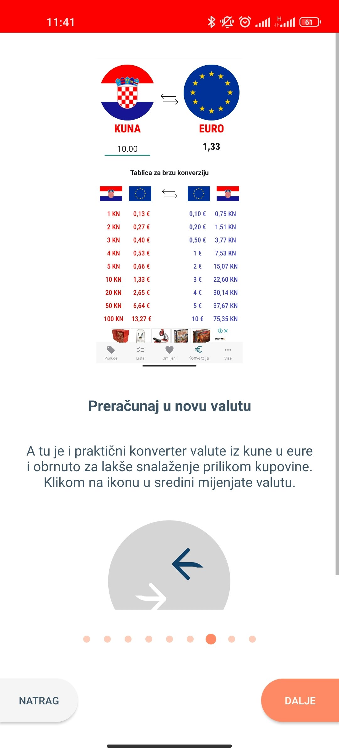 Mídia 3 de Cestas - Revise as ofertas especiais em lojas e crie suas listas de lojas