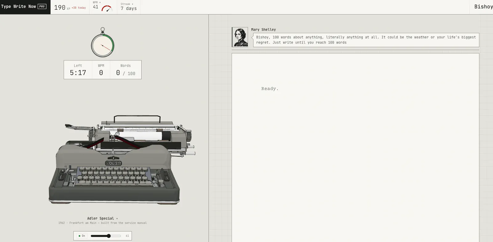 Type Write Now screenshot 2