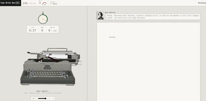Type Write Now screenshot 2