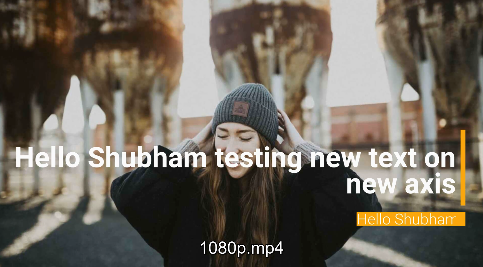 [Opensource] Animated text video maker gallery image