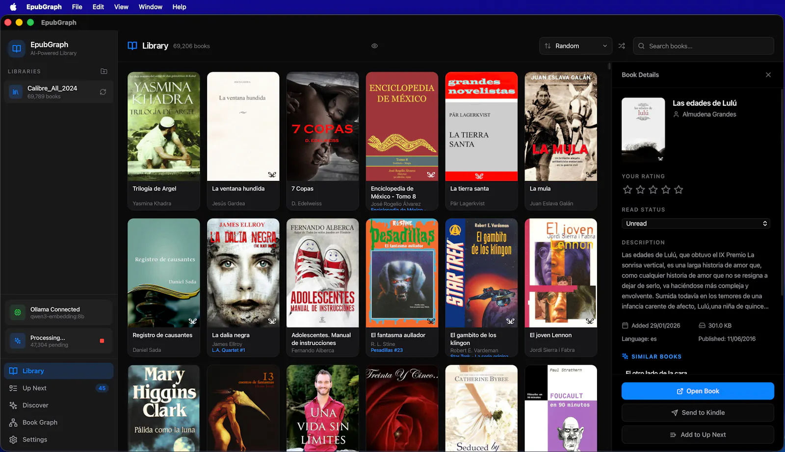 EpubGraph screenshot 4