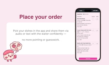 Menu, please! gallery image