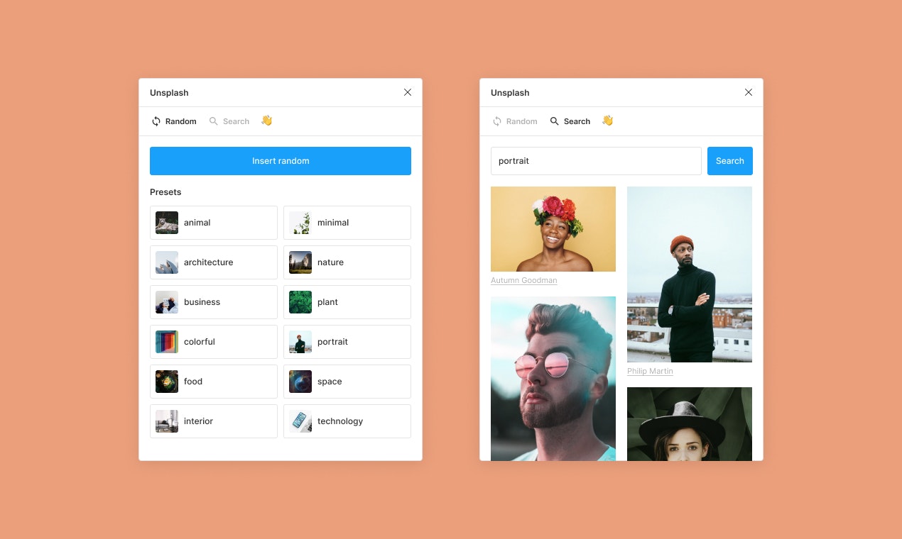Unsplash for Figma gallery image