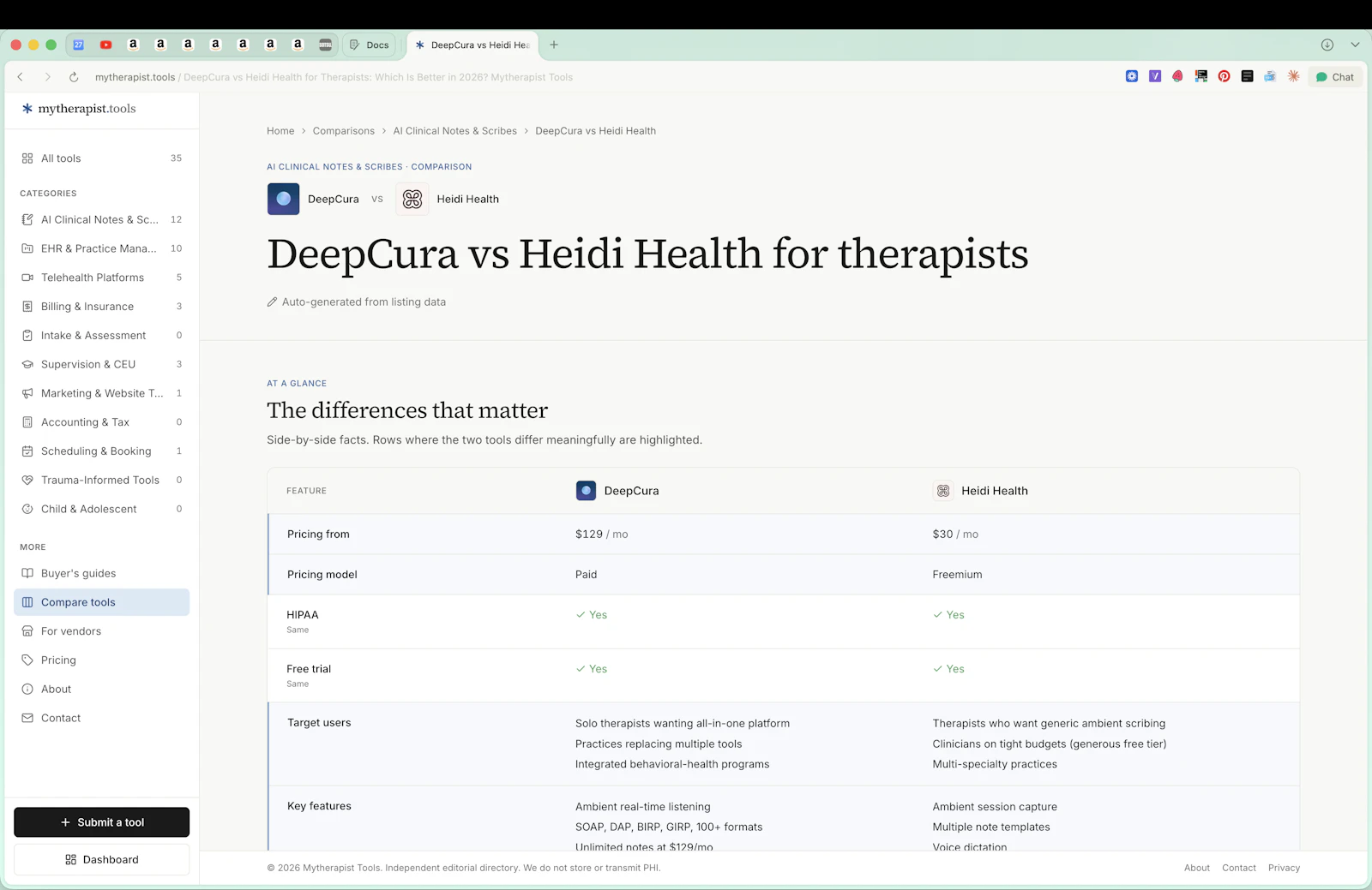 Mytherapist Tools screenshot 2