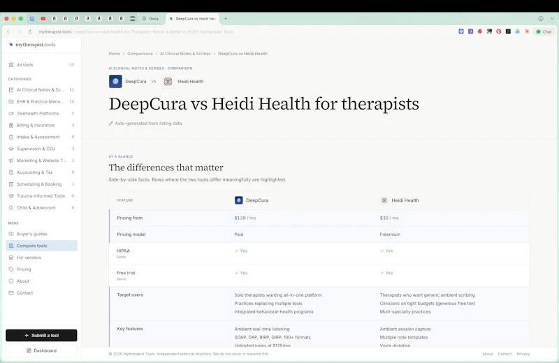 Mytherapist Tools screenshot 2