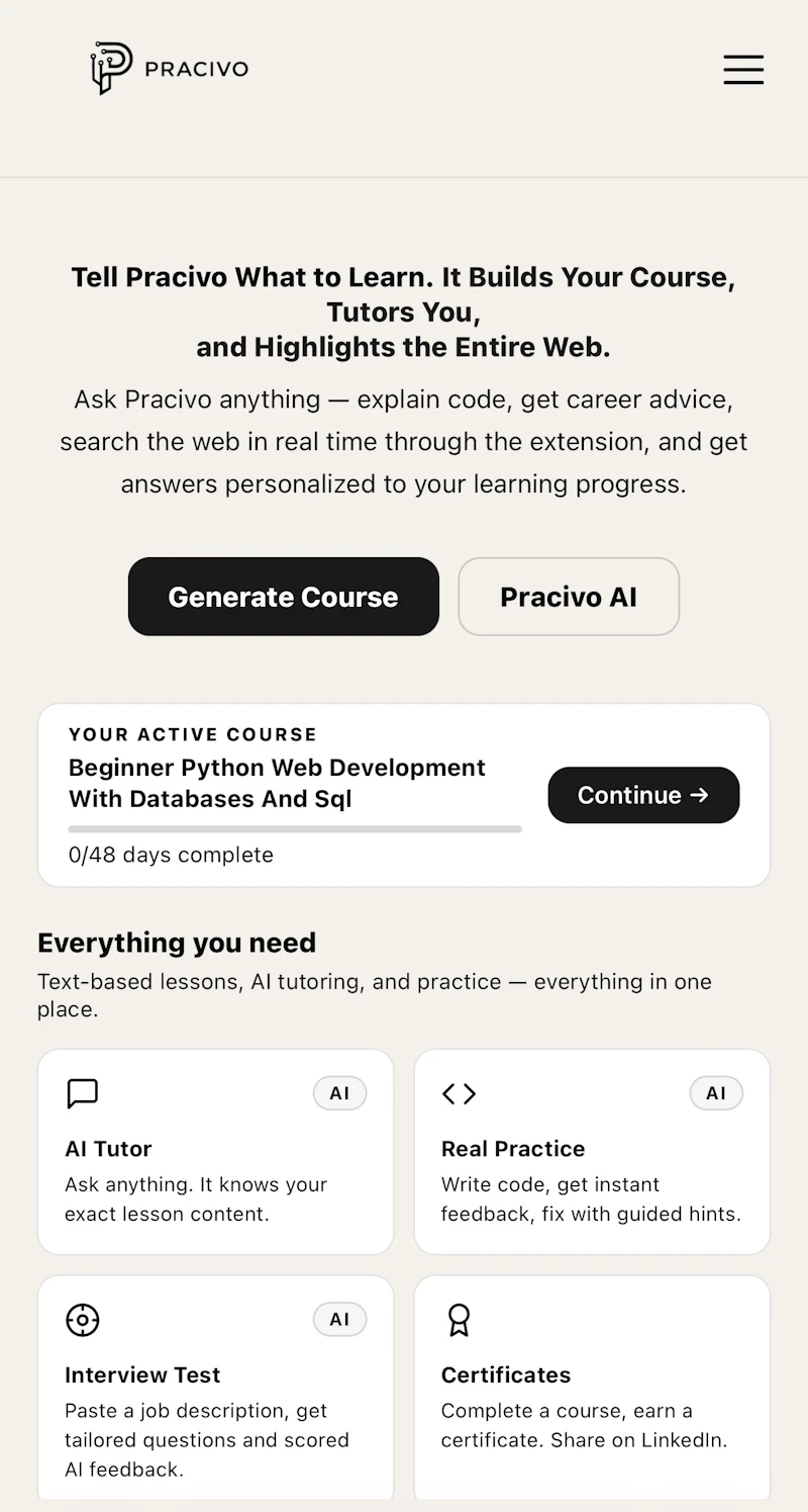 Pracivo screenshot 1