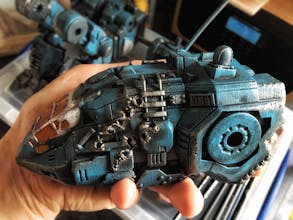 Mechwarrior Catapult Toy - 3D Printed and Painted gallery image