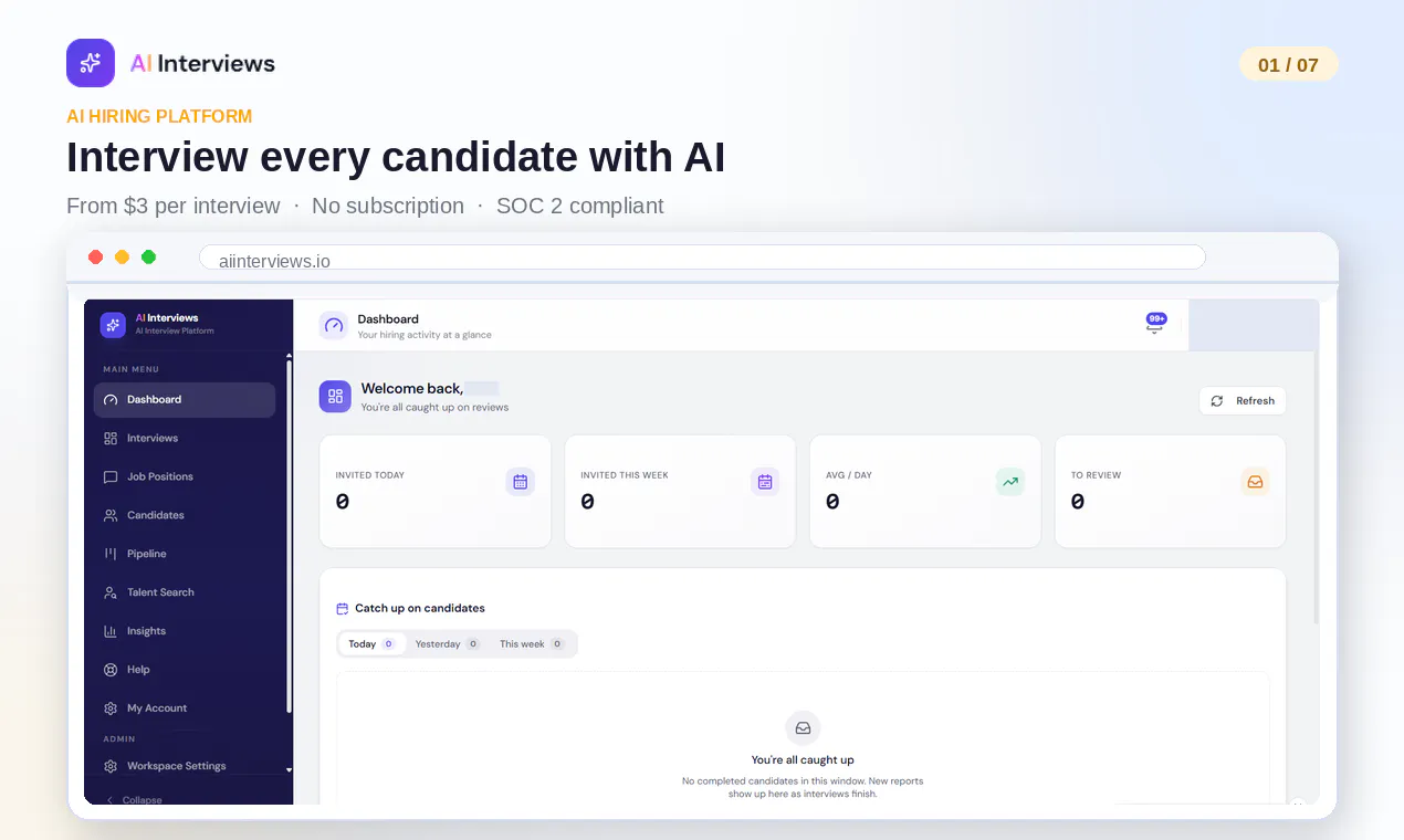 AI Interviews gallery image