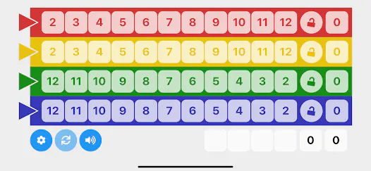 Qwixx Score Sheet gallery image