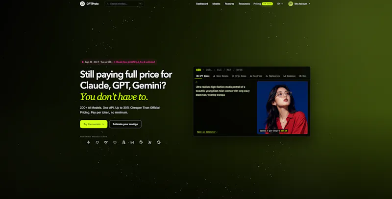 GPTProto  screenshot 1