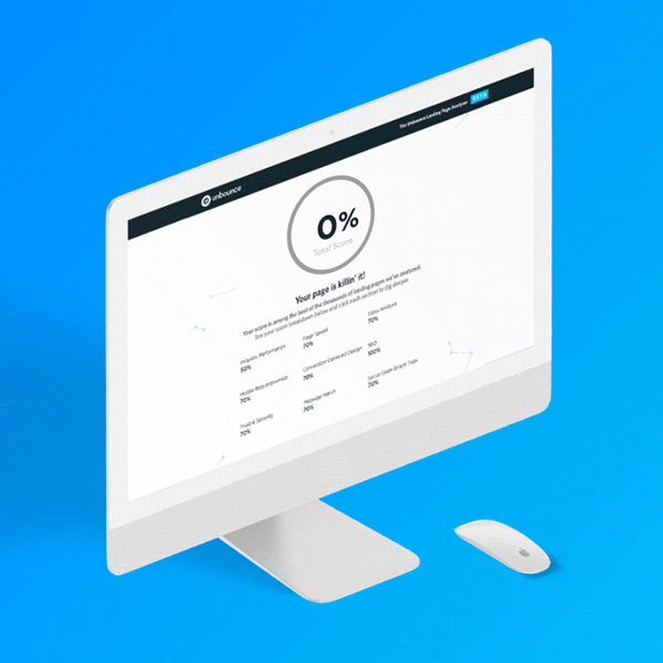 The Landing Page Analyzer by Unbounce