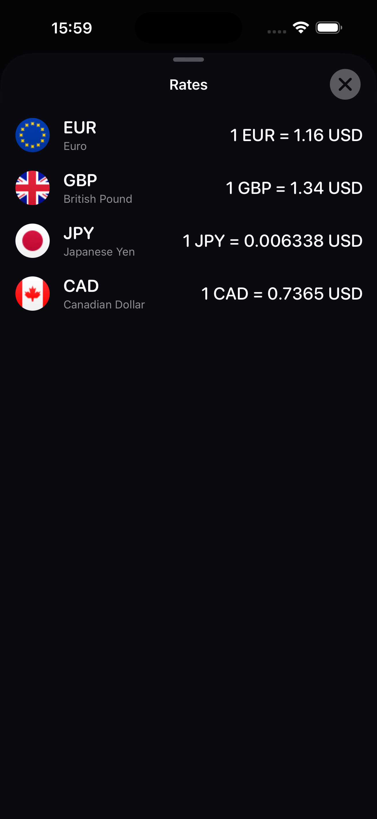 Currency Converter app gallery image