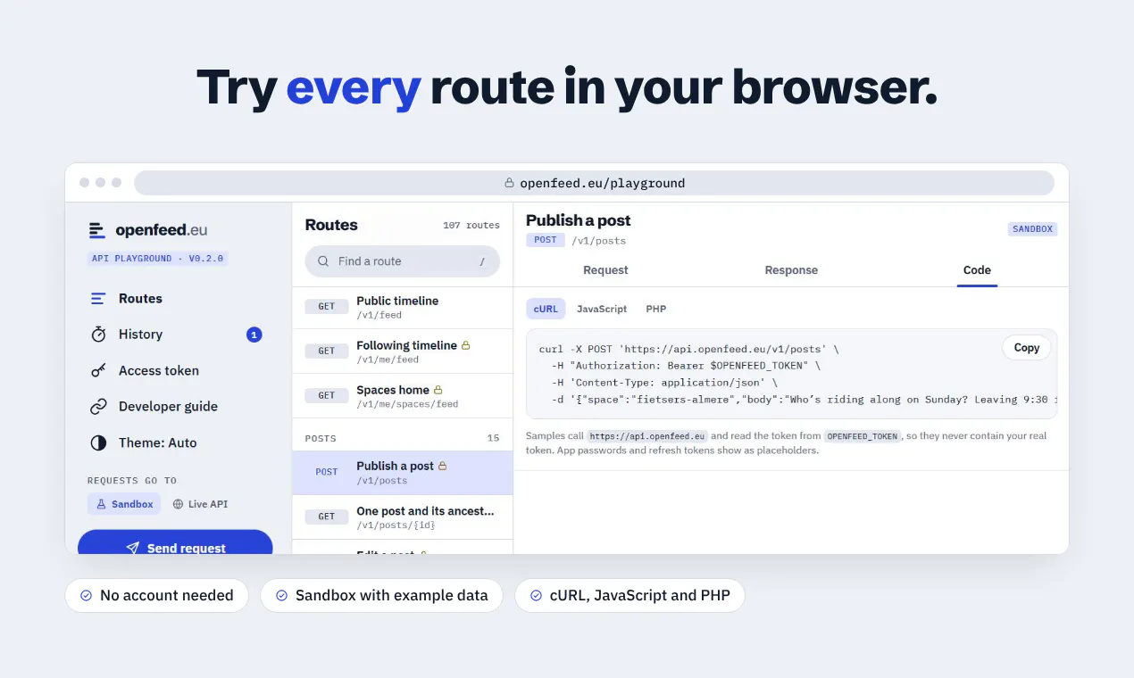 OpenFeed gallery image
