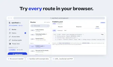 OpenFeed gallery image