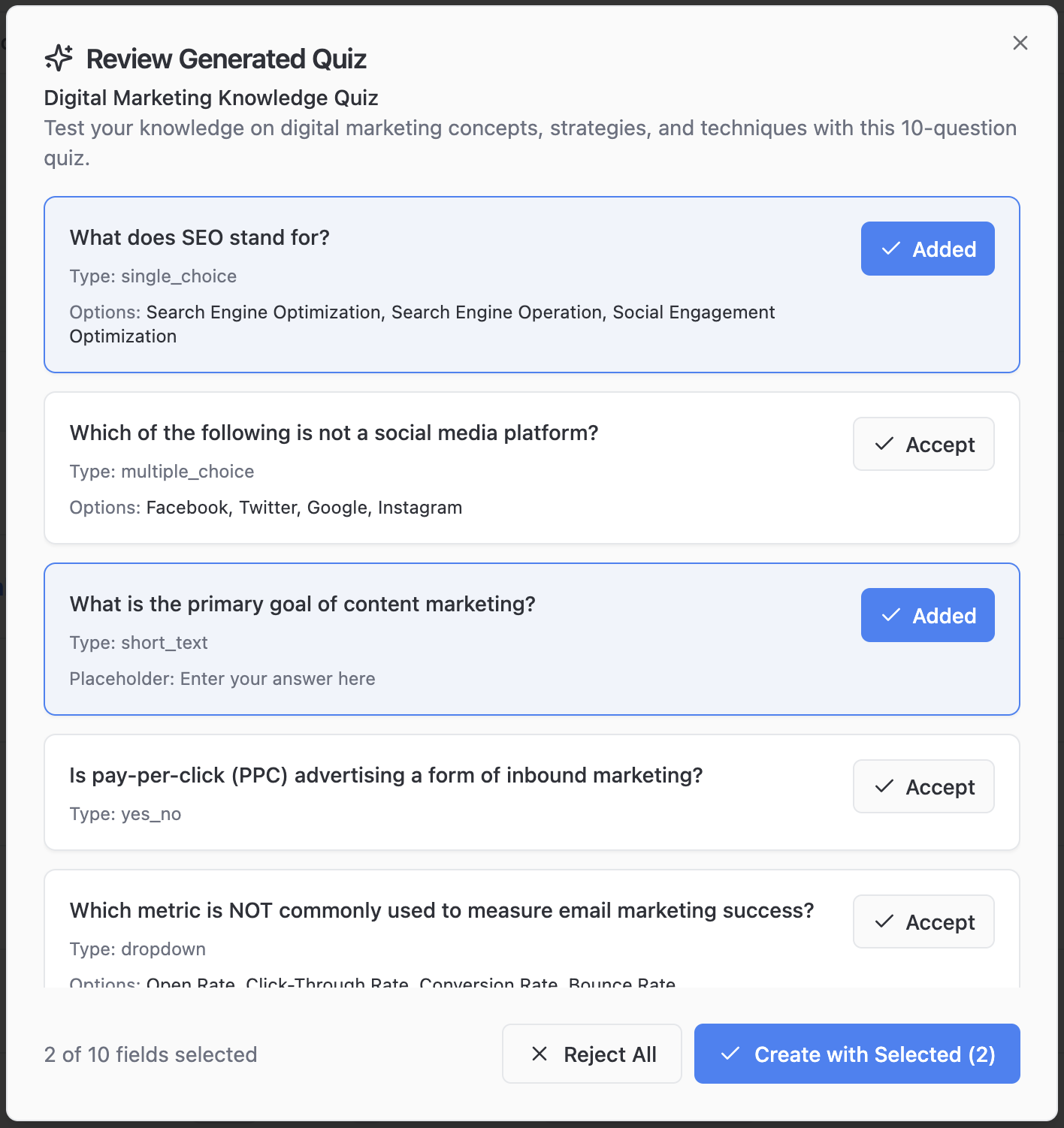 FORMEPIC - Screenshot 4 showing product features and functionality