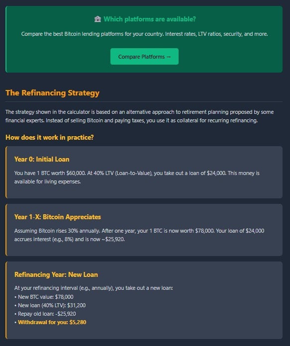 Retire on Bitcoin gallery image