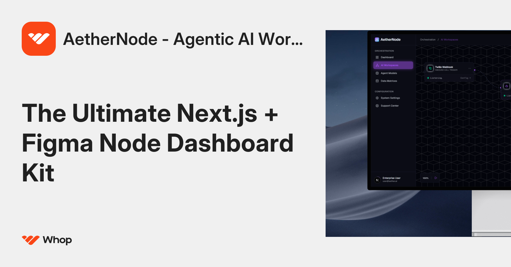 AetherNode UI Suite gallery image