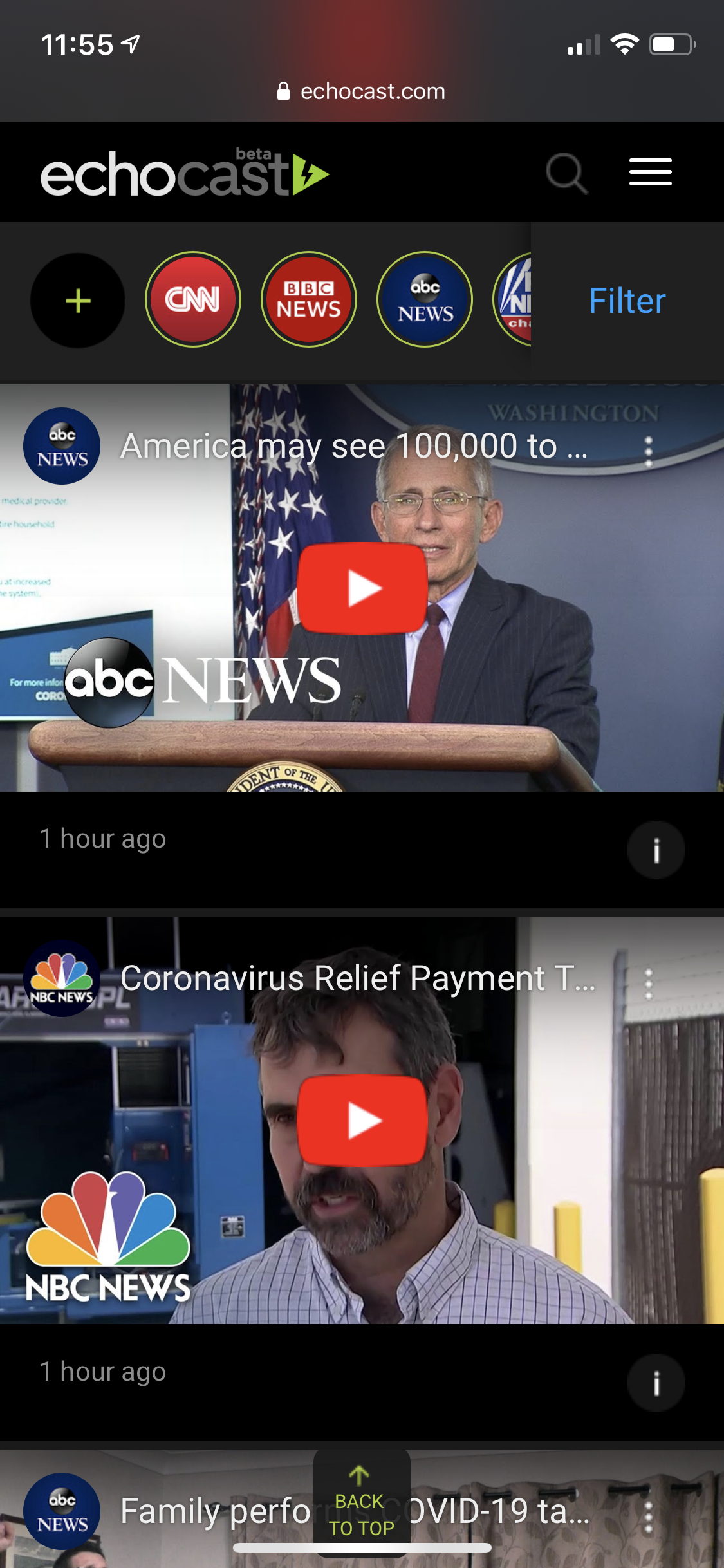 Coronavirus news feed gallery image