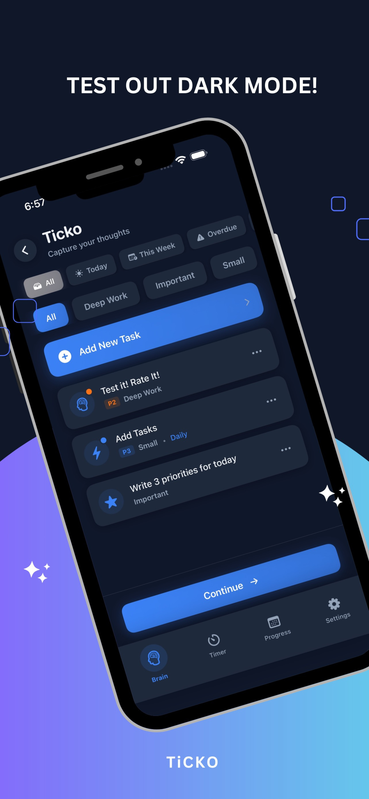 Ticko: Task Manager & Focus Timer gallery image