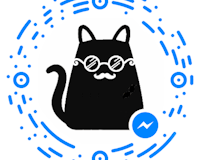 Mica, the hipster cat media 2