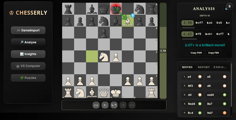 Chesserly screenshot 1
