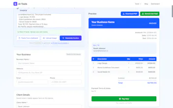 AI Invoice Maker gallery image