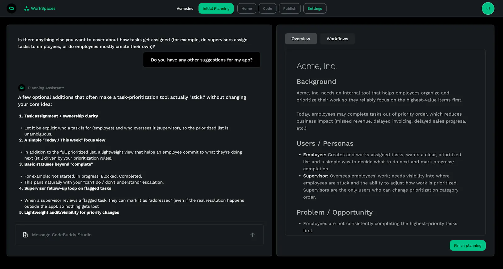 CodeBuddy screenshot 4