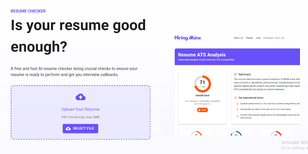 AI Powered Resume Checker