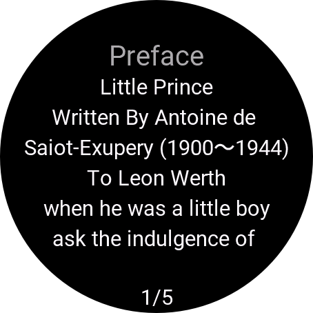 WristTale(Novel/Text Reader for Garmin) gallery image