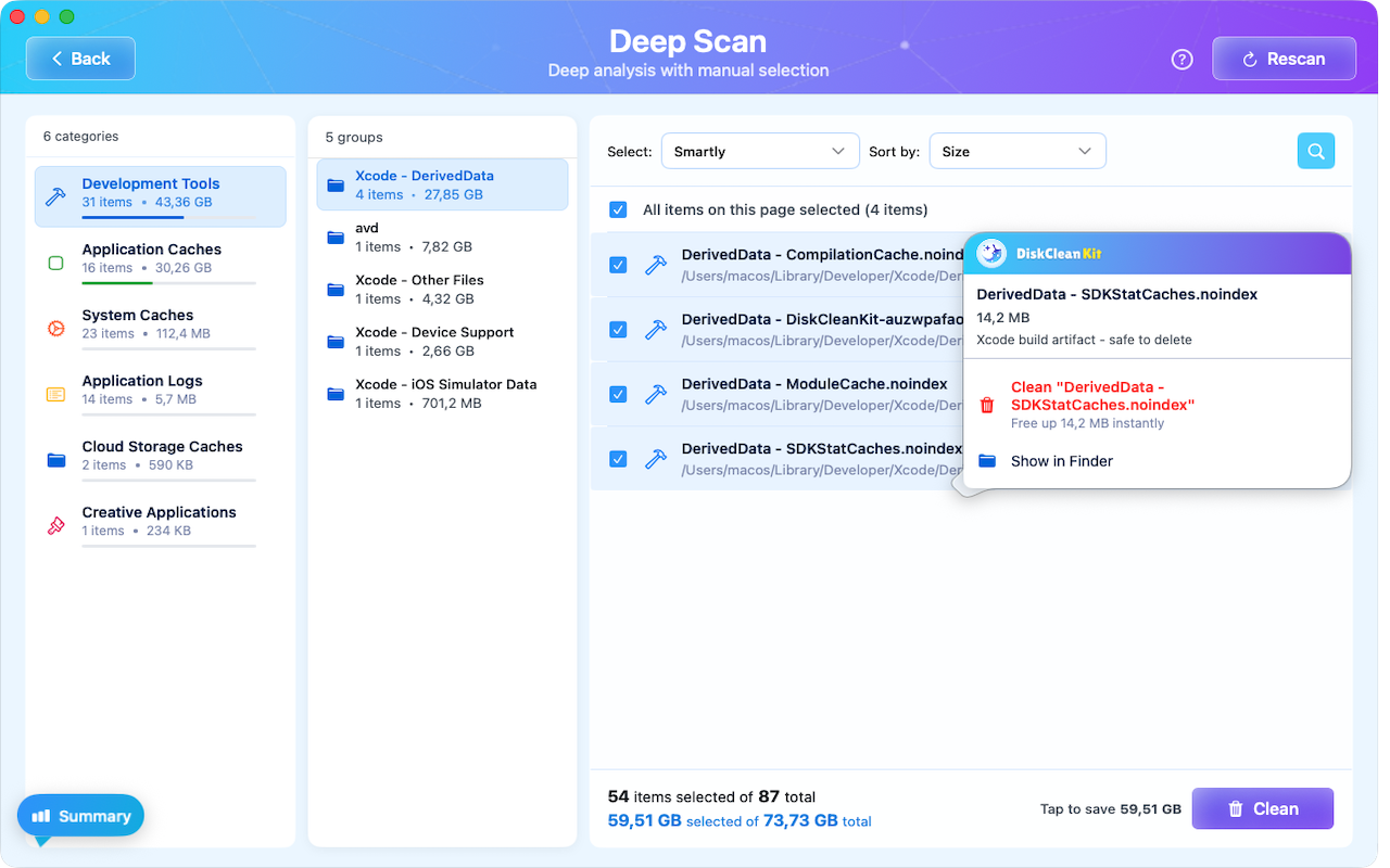 Disk Clean Kit - Screenshot 3 preview