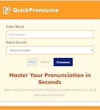 QuickPronounce gallery image