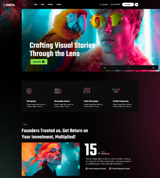 Photia – Photography Portfolio Theme gallery image