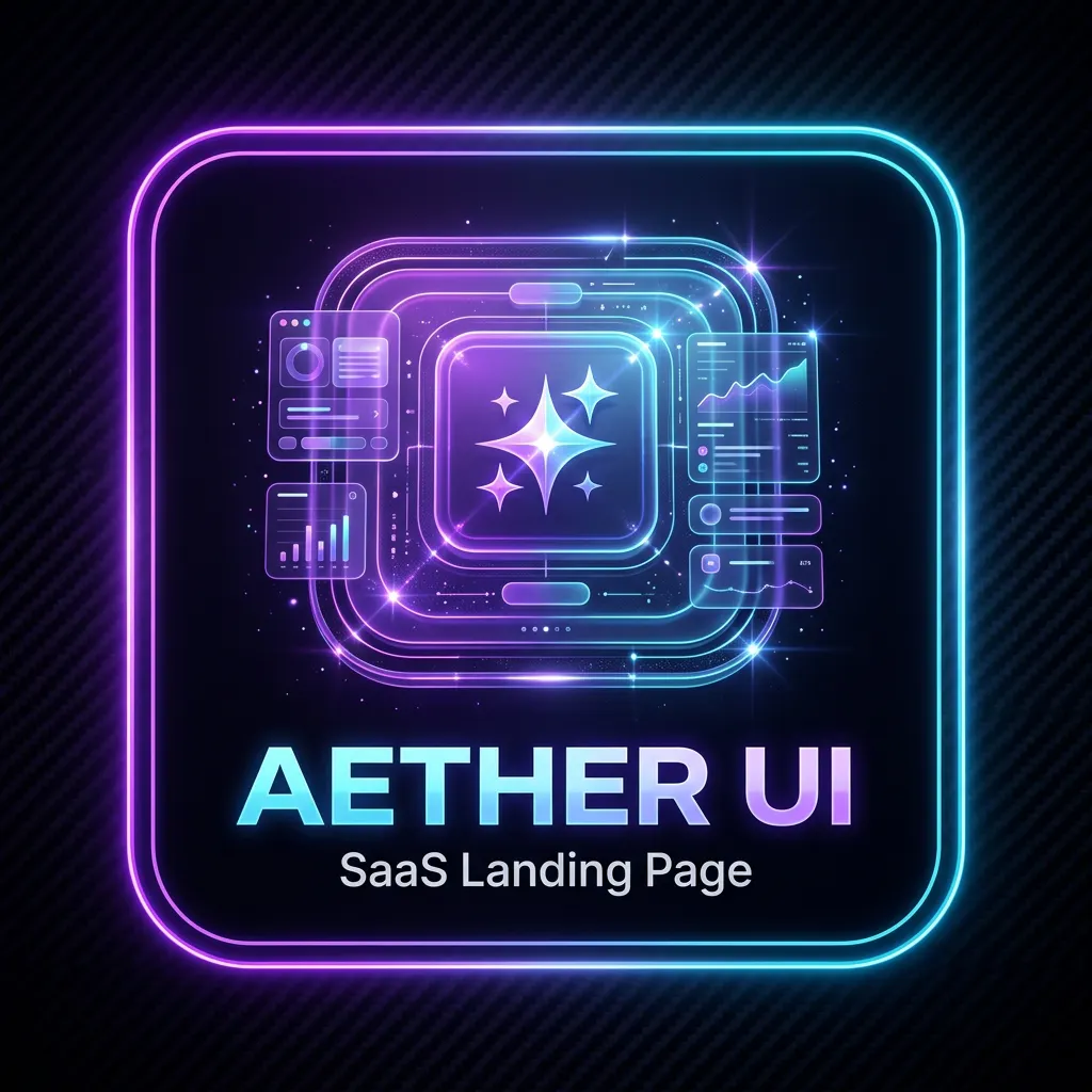 Aether AI - SaaS UI Suite